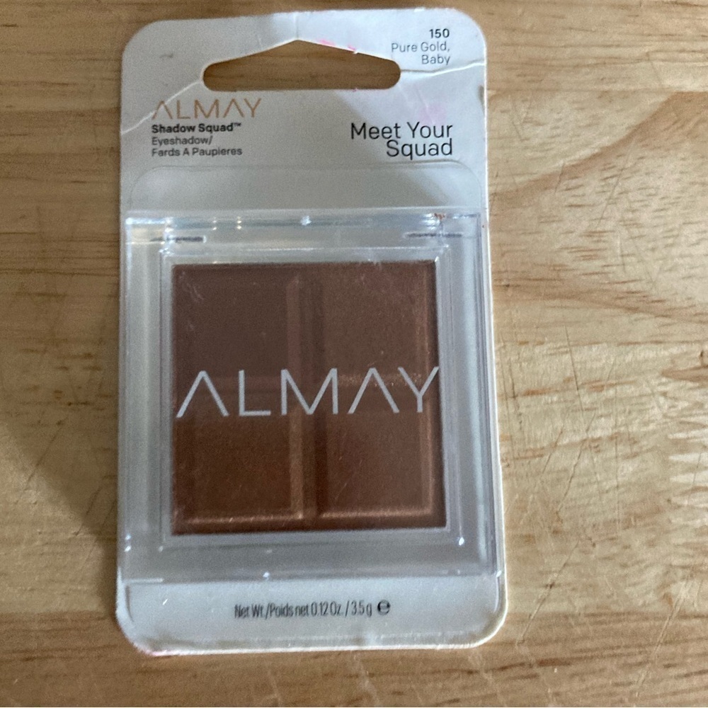 4/$25 Almay shadow squad in Pure gold baby. Brand new
